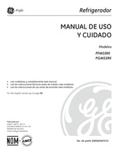 GE PFMS5RK Owner's Manual