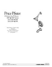 Black & Decker Price Pfister R 89 Series Manual
