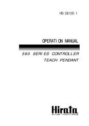 Hirata Corporation HNC-580 Series Operation Manual