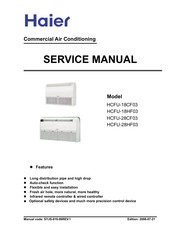 Haier HCFU-18CF03 Service Manual