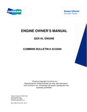 Cummins QSX15L Owner's Manual