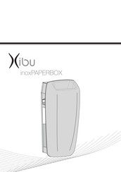 Xibu inoxPAPERBOX Manual