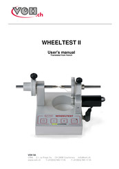 VOH WHEELTEST II User Manual