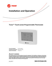 Trane BAYSTAT152A Manuals | ManualsLib