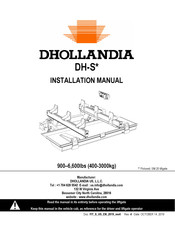 Dhollandia DH-S Series Installation Manual