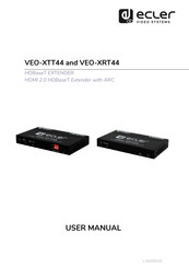 Ecler VEO-XTT44 User Manual