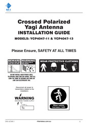 Rfi YCP4047-11 Installation Manual