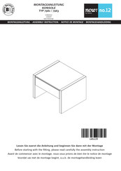 Hülsta Now! 7961 Assembly Instruction Manual