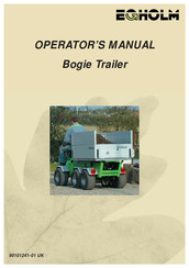 Egholm ST800 Operator's Manual