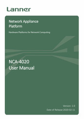 Lanner NCA-4020 User Manual