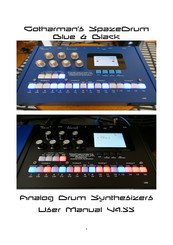 Gotharman SpazeDrum Blue User Manual