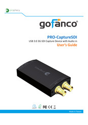 gofanco Prophecy PRO-CaptureSDI User Manual