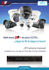 Zip IP-CAM880 Instruction Manual