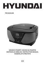 Hyundai TRC222AU3B Instruction Manual