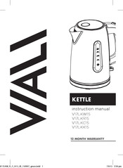 Viali V17LKW15 Instruction Manual