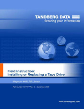 Tandberg Data Magnum 448 Manual