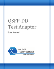Wilder Technologies QSFPDD-TPAK-HCB-RX-P User Manual