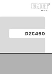 Eliet DZC450 Manual