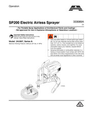 AIRLESSCO SP200 A Series Operation
