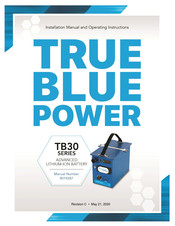 Mid-Continent Instrument True Blue Power TB30 Series Installation Manual And Operating Instructions