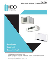 IEC C Y 08 Series Installation, Operation & Maintenance Manual