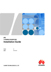 Huawei eSpace IPC2702-VR-VP Installation Manual