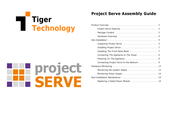 Tiger Technology Project Serve Assembly Manual