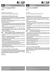 Reely 23 44 75 Supplement Manual