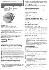 Techem Geometrie A34 Manuals | ManualsLib