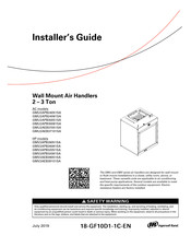 Ingersoll-Rand GMV2APB26051SA Installer's Manual