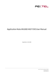 peitel HA57 EVO User Manual