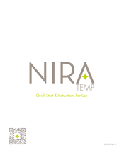 Nira Temp 2 Quick Start & Instructions For Use