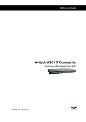 Avitech Rainier 3G Quad Reference Manual