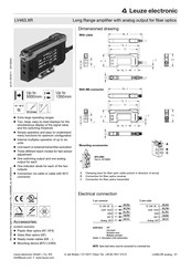 Leuze electronic 50133991 Manual