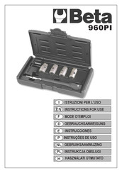 Beta 960PI Instructions For Use Manual