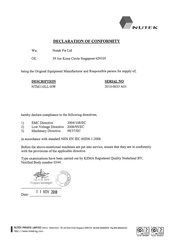 Nutek NTM110LL-HW Manual