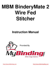 Samuel Strapping Systems ISP BinderyMate 2 305-G Owner's Manual