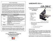 Labelmate LD-200-U Manual