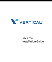 vertical sbx ip phone manual umib not installed