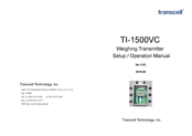 Transcell Technology TI-1500VC Setup And Operation Manual