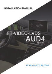FAAFTECH FT-VIDEO-LVDS AUD4 Installation Manual
