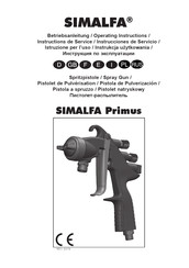 SIMALFA Primus Operating Instructions Manual