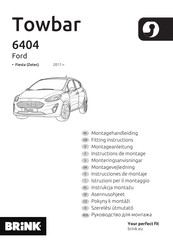 Brink 6404 Fitting Instructions Manual