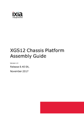 Keysight ixia XGS12 Assembly Manual