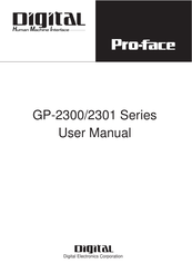 Digital Equipment Pro-face GP-2301 Series User Manual