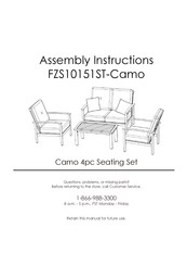 Hanover FZS10151ST Assembly Instructions Manual
