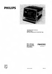 Philips PM 6302 Instruction Manual