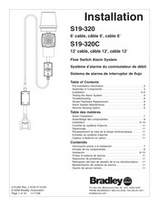 Bradley S19-320C Installation Manual
