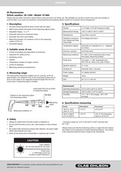 Clas Ohlson ST-880 Instruction Manual