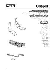 VBG 56-237700 Mounting Instruction/Spare Parts List